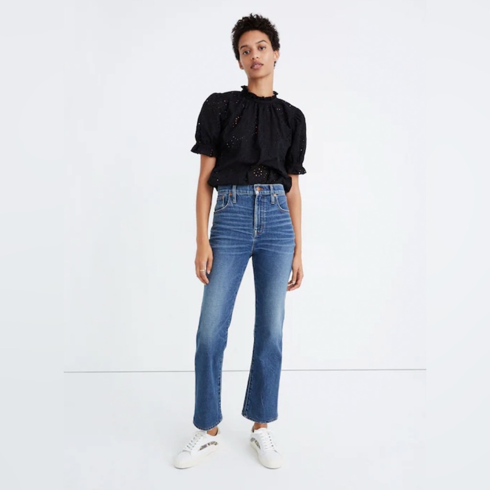 Madewell Slim Demi-Boot Jeans in Sundale Wash